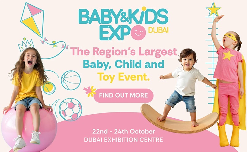 Семейный октябрь:  Baby & Kids Expo  возвращается в Дубай